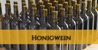 Honigwein abgefüllt