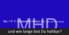 Mindesthaltbarkeitsdatum