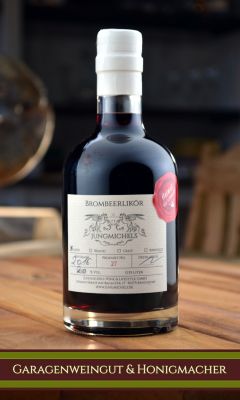 Der fruchtige Brombeerlikör No 2...